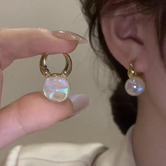 Mermaid Pearl Earrings For Women